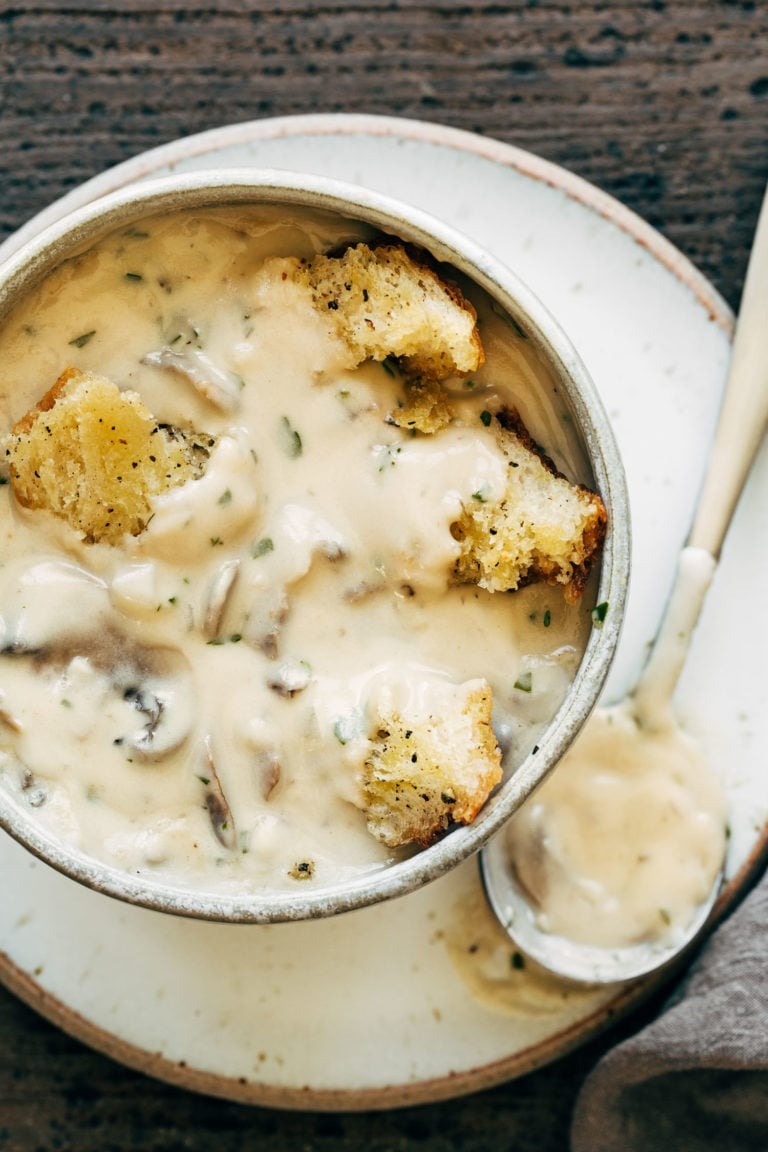 Rich and Creamy Mushroom Soup